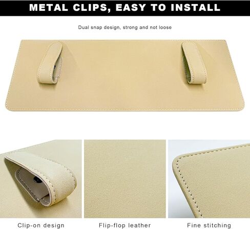 موسع حاجب الشمس للسيارة، ملحق حاجب الشمس المضاد للوهج للسيارة للقيادة الآمنة، مشبك قابل للتعديل لموسع ظلة الشمس التلقائي للسائق وجانب الراكب (رمادي) in Kuwait