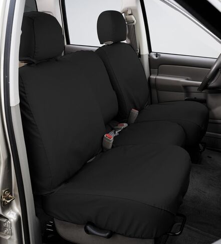 Covercraft SeatSaver Second Row Custom Fit Seat Cover for Select Ford Expedition/Lincoln Navigator Models - Polycotton (Charcoal) in Saudi Arabia