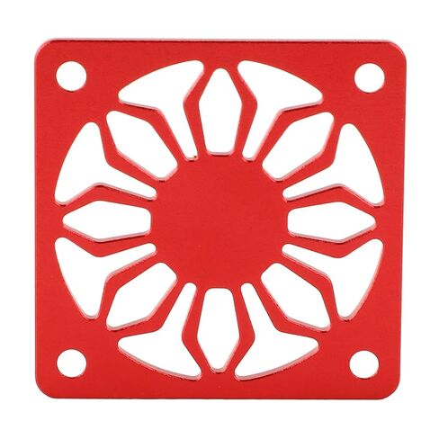 غطاء مروحة تبريد RC، غطاء واقٍ خفيف الوزن من سبائك الألومنيوم مع ماكينة CNC لمحرك قارب السيارة RC (أحمر) in Kuwait