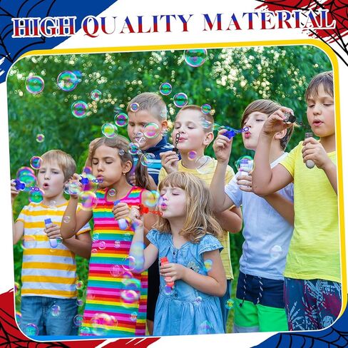 24 Pcs Street Themed Bubble Wands Colorful Mini Bubble Party Favor Toys for Kid Toddler Christmas Birthday Goodie Bag Stuffer Filler Outdoor Classroom Reward Gifts (Red, Yellow, Blue, Green) in Saudi Arabia