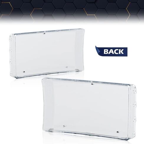 PIT66 Clear Housing headlight Cover Compatible With DODGE RAM 1500 1994-2001/Compatible With DODGE RAM 2500 3500 1994-2002 55076749AD, 55076748AD, 55076749AO, 55076748AO in Saudi Arabia