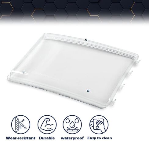 PIT66 Clear Housing headlight Cover Compatible With DODGE RAM 1500 1994-2001/Compatible With DODGE RAM 2500 3500 1994-2002 55076749AD, 55076748AD, 55076749AO, 55076748AO in Saudi Arabia