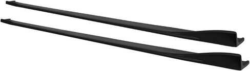 IKON MOTORSPORTS استبدال التنانير الجانبية لـ 2015-2025 Lexus RC200t RC300 RC350 (لا يناسب RC F)، F-Sport Silkblaze Style Black PP تنورة جانبية تمديد، 2016 2017 2018 2019 2020 2021 2022 2023 2024 in Saudi Arabia