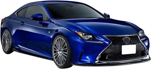 IKON MOTORSPORTS استبدال التنانير الجانبية لـ 2015-2025 Lexus RC200t RC300 RC350 (لا يناسب RC F)، F-Sport Silkblaze Style Black PP تنورة جانبية تمديد، 2016 2017 2018 2019 2020 2021 2022 2023 2024 in Saudi Arabia
