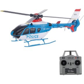 طائرة هليكوبتر GoolRC C123 RC، طائرة هليكوبتر بجهاز تحكم عن بعد 6CH، طائرة EC135 RC بتردد 2.4 جيجا هرتز مع جيرو 6 محاور، قلاب ثلاثي الأبعاد، طيران مقلوب، تثبيت الارتفاع، مفتاح واحد للإقلاع/الهبوط، بطاريتين (شامبانيا) in Kuwait