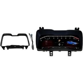 شاشة 12.3 بوصة قمرة القيادة LCD لوحة أجهزة قياس السرعة متوافقة مع مجموعة لوحة القيادة الرقمية للسيارة شيفروليه كامارو 2011-2015 (إطار من ألياف الكربون) in Kuwait