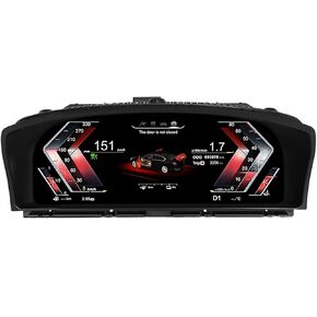 لوحة قيادة Lcd أوتوماتيكية مقاس 12.3 بوصة متوافقة مع BMW 7 Series E65 E66 2004-2008 شاشة عرض الأدوات الرقمية العنقودية Snelheidsmeter in Kuwait