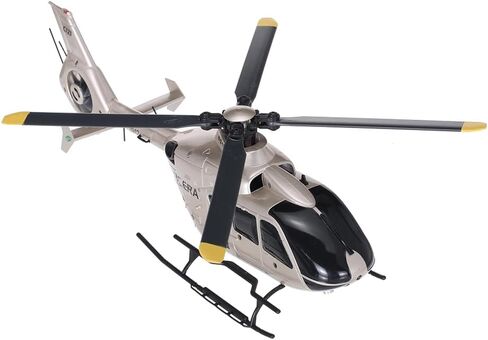 طائرة هليكوبتر GoolRC C123 RC، طائرة هليكوبتر بجهاز تحكم عن بعد 6CH، طائرة EC135 RC بتردد 2.4 جيجا هرتز مع جيرو 6 محاور، قلاب ثلاثي الأبعاد، طيران مقلوب، تثبيت الارتفاع، مفتاح واحد للإقلاع/الهبوط، بطاريتين (شامبانيا) in Kuwait