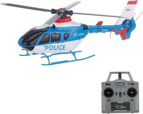 طائرة هليكوبتر GoolRC C123 RC، طائرة هليكوبتر بجهاز تحكم عن بعد 6CH، طائرة EC135 RC بتردد 2.4 جيجا هرتز مع جيرو 6 محاور، قلاب ثلاثي الأبعاد، طيران مقلوب، تثبيت الارتفاع، مفتاح واحد للإقلاع/الهبوط، بطاريتين (شامبانيا) in Kuwait