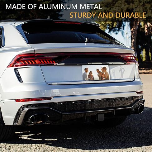 Custom License Plate Personalized License, Add Your Own Customized Pictures Text Logo Art Design Aluminum License Plate, Decorative Car Front License Plate 6X12 Inch in Saudi Arabia