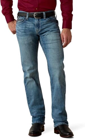 Ariat Male M7 Rocker Stretch Stirling Stackable Straight Leg Jean Shasta 36W x 32L in Saudi Arabia