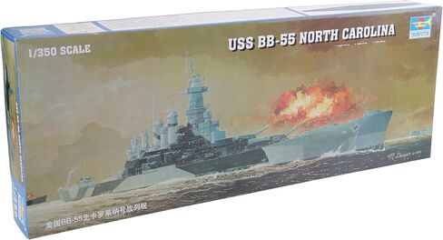 عازف البوق بمقياس 1/350 سفينة حربية يو إس إس نورث كارولينا BB55 in Kuwait