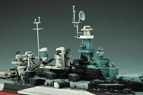 عازف البوق بمقياس 1/350 سفينة حربية يو إس إس نورث كارولينا BB55 in Kuwait