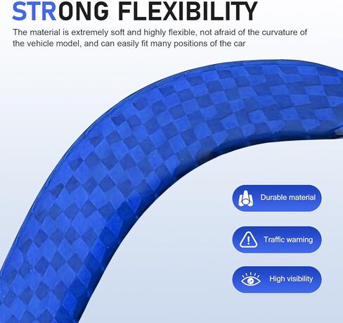 4 قطع ملصقات تحذيرية عاكسة للسلامة، ملصقات عاكسة لباب السيارة مضادة للتصادمات، ملصق تحذير عالي الوضوح مقاوم للماء ليلاً، عالمي لمعظم السيارات (أحمر) in Kuwait