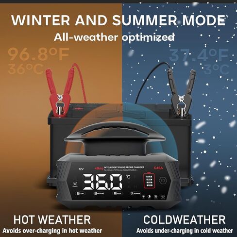 شاحن بطارية سيارة 3 أمبير، شاحن وحافظة 6 فولت/12 فولت، شاحن عائم للسيارات بالكامل/مزيل الكبريت للسيارات والقوارب والدراجات النارية والمركبات الرباعية، وحمض الرصاص، والليثيوم، وLifepo4، وبطاريات الدورة العميقة in Kuwait