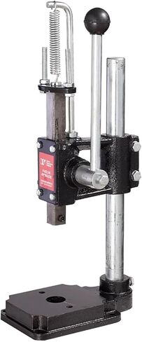 Manual Leather Embosser, Maximum Height 19.6in/500mm,640kg Heavy Duty Arbor Press, Bench Top Perforator, Hand Trigger Press Cast Iron, For Mounting, Removing Or Compressing Workpieces(Size:640kg) in Saudi Arabia