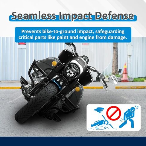 Wsays Crash Bar Front Highway Engine Guard 1.25" Diameter Compatible with Indian Chief Bobber Dark Horse Sport Super 2022-2025 (Not Works with Factory Floor Boards), Gloss Black in Saudi Arabia