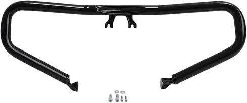 TCT-MOTORPARTS Black Chopped Highway Crash Engine Guard Fit for Harley CVO Street Glide FLTRXSE 2023-2025; Road Glide FLHX, FLTRX and FLTRXSTSE in Saudi Arabia