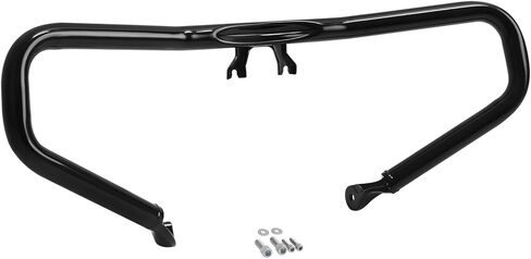 TCT-MOTORPARTS Black Chopped Highway Crash Engine Guard Fit for Harley CVO Street Glide FLTRXSE 2023-2025; Road Glide FLHX, FLTRX and FLTRXSTSE in Saudi Arabia