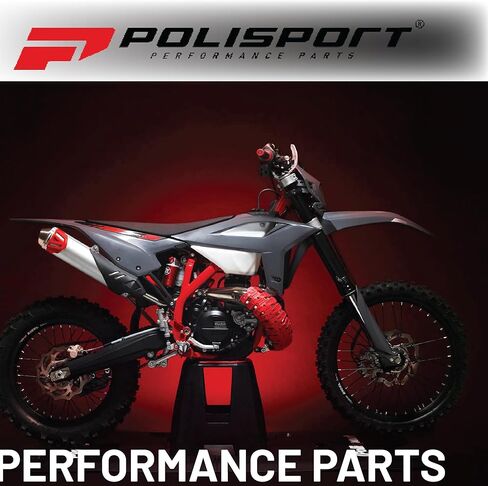 مجموعة أدوات حماية أغطية المحرك للدراجات النارية Polisport Motocross (MX) للدراجات الترابية Beta RR 250/300 (2018-2022) - قابض بلاستيكي متين PA6 وواقيات إشعال لركوب الطرق الوعرة - أسود in Kuwait