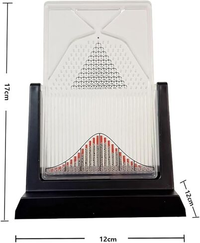 Desk Galton Board – Probability Demonstration Model for Random Distribution, Physics Lab Teaching Tool to Inspire Curiosity & Enhance Learning in Saudi Arabia