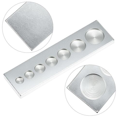 QWORK Punch Tool Punch Snap Kit, Set of 11 Pcs Stainless Steel Rivet Setting Tool, Round Hole Punch Die Tool in Saudi Arabia