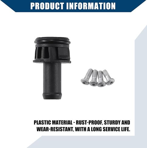 No.07K-145-100-H/مضخة تفريغ/طقم إصلاح لفولكس واجن جيتا 2006-2014 لفولكس واجن بيتل 2006-2014/طقم سدادة مضخة تفريغ/متين/بلاستيك/1 قطعة/أسود in Kuwait