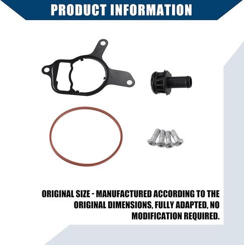 No.07K-145-100-H/مضخة تفريغ/طقم إصلاح لفولكس واجن جيتا 2006-2014 لفولكس واجن بيتل 2006-2014/طقم سدادة مضخة تفريغ/متين/بلاستيك/1 قطعة/أسود in Kuwait