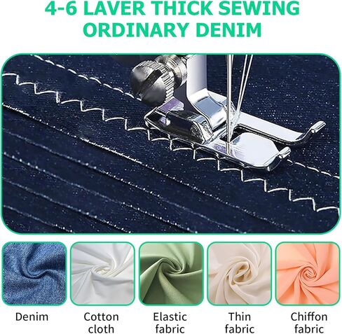 Sewing Machine for Beginners with 16 Built-in Stitches, Small Sewing Twin Needles Machine with Accessory Kit, Applications Lightweight Household Sewing Machine with Foot Pedal Light Storage Drawer Kit in Saudi Arabia