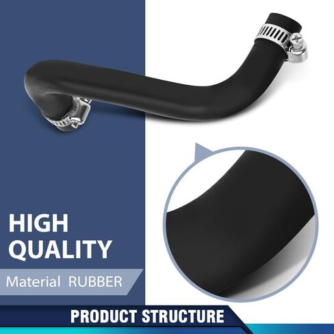 PIT66 Hose Blow Rubber Compatible with Nissan Altima 2.5L Engine 2007 2008 2009 2010 2011 2012 11823-JA00A, 11823JA00A Black Hose & Clamps Kit in Saudi Arabia