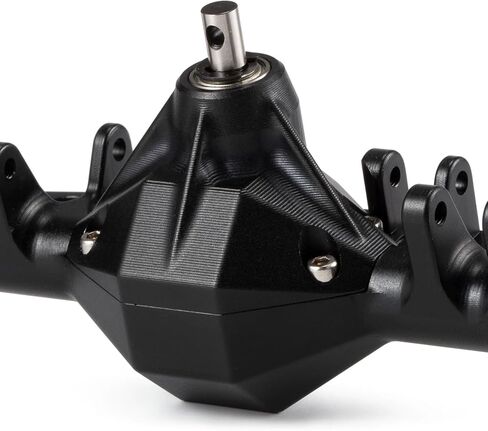 محاور بوابة الأوفست من الألومنيوم مع حامل مؤازر BTA وحامل Panhard لـ 1/10 Comp Rigs Axial Capra SCX10 III LCG (المحور الأمامي الأسود) in Kuwait