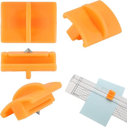 4pcs 157400-1001 Paper Cutter Lades,Paper Trimmer TripleTrack High Profile Blades, Portable Paper Cutter Style I Blade 1968701005 for Cutting and Scoring in Saudi Arabia