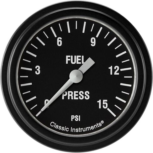 الآلات الكلاسيكية HR345BLF Hot Rod 2 5/8 "" مقياس ضغط الوقود 15Psi كهربائي in Saudi Arabia