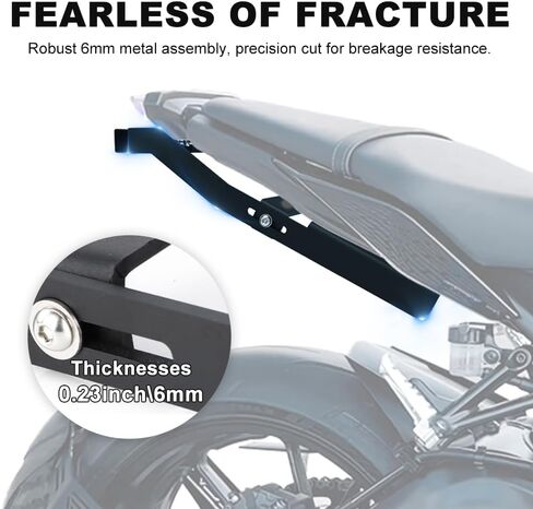 Xitomer Scrape Bar متوافق مع MT-09 FZ-09 2014-2016، FJ -09 2015-2017 12 بار 12 ساعة دراجة نارية بهلوانية بالدراجة مكشطة حراس الشارع التقزم حماية حيلة in Saudi Arabia