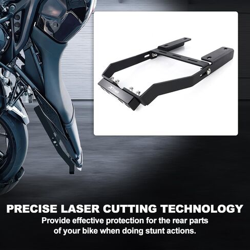 Xitomer Scrape Bar متوافق مع MT-09 FZ-09 2014-2016، FJ -09 2015-2017 12 بار 12 ساعة دراجة نارية بهلوانية بالدراجة مكشطة حراس الشارع التقزم حماية حيلة in Saudi Arabia