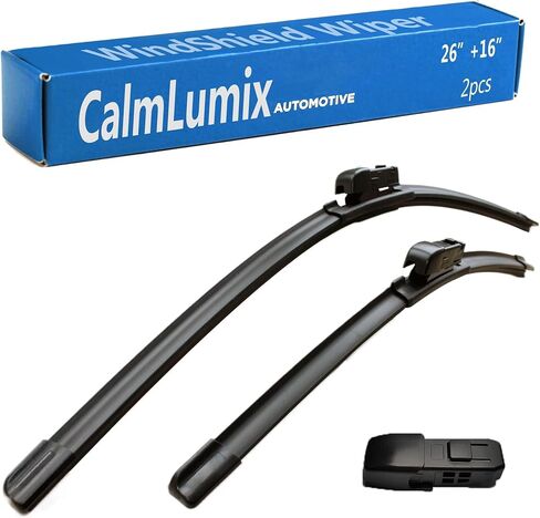 26"+16" Windshield Wiper Blades Replacement for 2025-2024 Chevy Trax, Buick Envista,OEM quality All season Narrow PTB Connector (Pack of 2) in Saudi Arabia