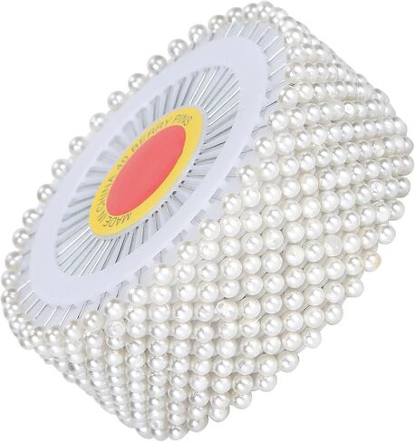 Acouto : Pins Straight Quilting 480Pcs Pins Metal Straight Quilting Sewing Dressmaking Embroidery Arts, Crafts & SewingSewingSewing Notions & SuppliesPins & (Black and White) in Saudi Arabia