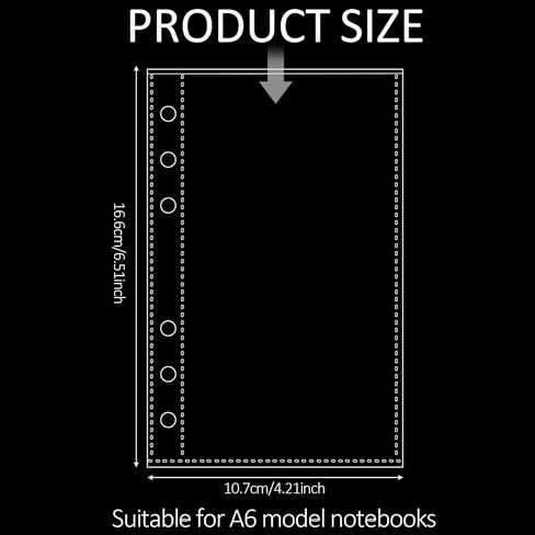 20 PCS A6 Budget Binder Envelopes, 4.2 X 6.5 in Waterproof Cash Budget Envelopes Binder for Cash Saving, Photos, Cards, Bills, Commemorative Coins in Saudi Arabia