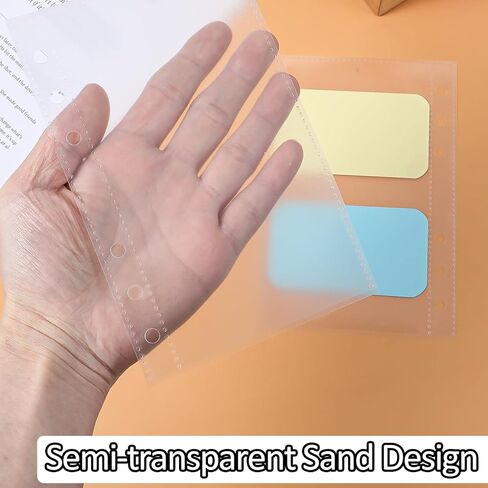 20 PCS A6 Budget Binder Envelopes, 4.2 X 6.5 in Waterproof Cash Budget Envelopes Binder for Cash Saving, Photos, Cards, Bills, Commemorative Coins in Saudi Arabia