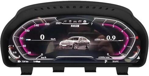 لوحة لوحة القيادة الرقمية LCD للسيارة متوافقة مع BMW X3 X4 F25 F26 2011-2017 عداد سرعة الديك متعدد الوسائط (X3 F25) in Kuwait