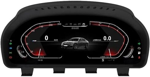 لوحة لوحة القيادة الرقمية LCD للسيارة متوافقة مع BMW X3 X4 F25 F26 2011-2017 عداد سرعة الديك متعدد الوسائط (X3 F25) in Kuwait