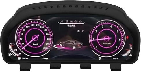 لوحة لوحة القيادة الرقمية LCD للسيارة متوافقة مع BMW X3 X4 F25 F26 2011-2017 عداد سرعة الديك متعدد الوسائط (X3 F25) in Kuwait