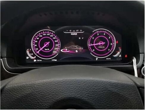 لوحة لوحة القيادة الرقمية LCD للسيارة متوافقة مع BMW X3 X4 F25 F26 2011-2017 عداد سرعة الديك متعدد الوسائط (X3 F25) in Kuwait