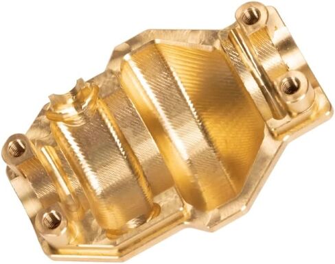 Heavy Duty Brass Axle Differential Cover for 1/10 YK4102 YK4103 1/8 YK4082 in Saudi Arabia