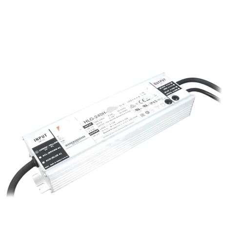 1 قطعة HLG-240H تحويل التيار الكهربائي 12A 15A 24A 30A 36A 42A 48A 54A 240W الجهد المستمر تيار مستمر LED سائق (HLG-240H-12A) in Kuwait