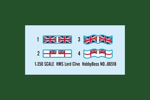 هوبي بوس 86518 1/350 HMS لورد كلايف مونيتور أطقم منمذجة-دقة قابلة للجمع in Saudi Arabia