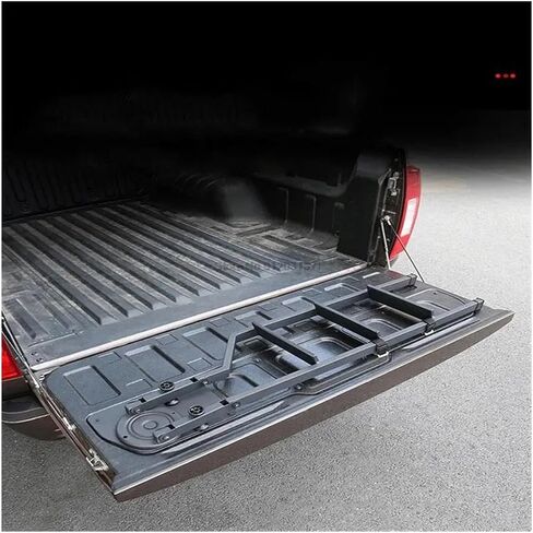 Universal Tailgate Ladder Compatible For Pickup Truck Car Rear Door Ladder Protective Frame Tailgate Folding Ladder Auxiliary Ladder in Saudi Arabia
