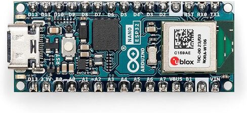Arduino Nano ESP32 with headers [ABX00083] ESP32-S3, USB-C, Wi-Fi, Bluetooth, HID Support, MicroPython Compatible in Saudi Arabia