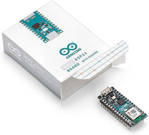 Arduino Nano ESP32 with headers [ABX00083] ESP32-S3, USB-C, Wi-Fi, Bluetooth, HID Support, MicroPython Compatible in Saudi Arabia