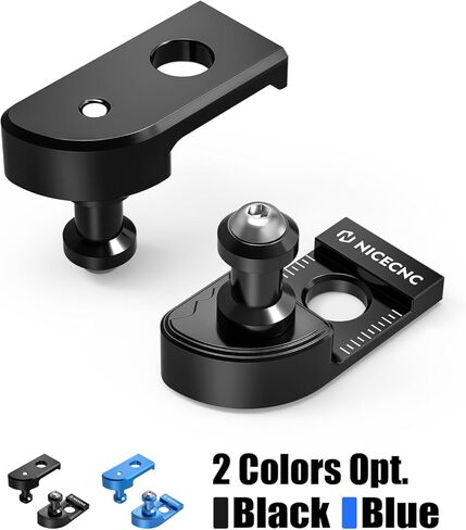 NICECNC Aluminum Chain Adjustment Blocks and Swingarm Support Sliders Compatible with Yamaha Tenere 700 /XTZ 700 2019-2024, Tenere 700 Rally Edition 2020-2024, FJ09 2017, CNC, Anodization, Black in Saudi Arabia
